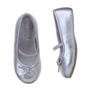 Gymboree royal garden girls ballet flats shoes sandals lavender purple 03 3 6-12